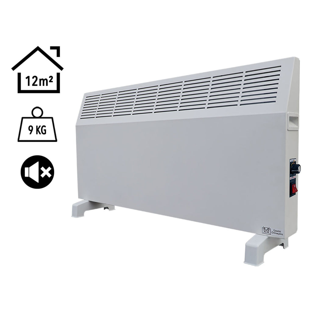 Heatbox Manuel Konvektör Isıtıcı 1000 W (HBK1000M)
