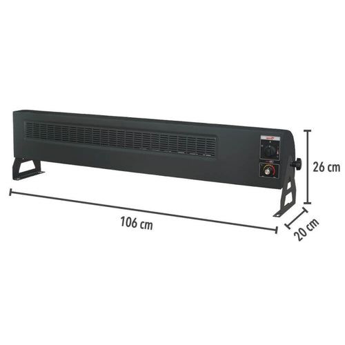 Heatbox 360 Endüstriyel Fanlı Isıtıcı 3000/6000 W – Füme