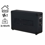 Heatbox Board Fanlı Isıtıcı 2000/4000 W – Füme