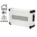 Heatbox Board Fanlı Isıtıcı 2000/4000 W – Krem