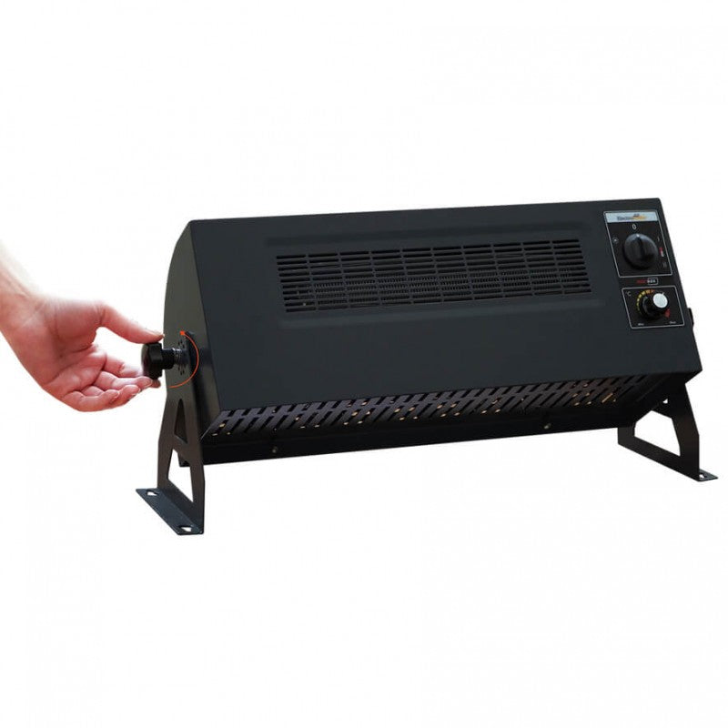 Heatbox 360 Fanlı Isıtıcı 1500/3000 W – Füme