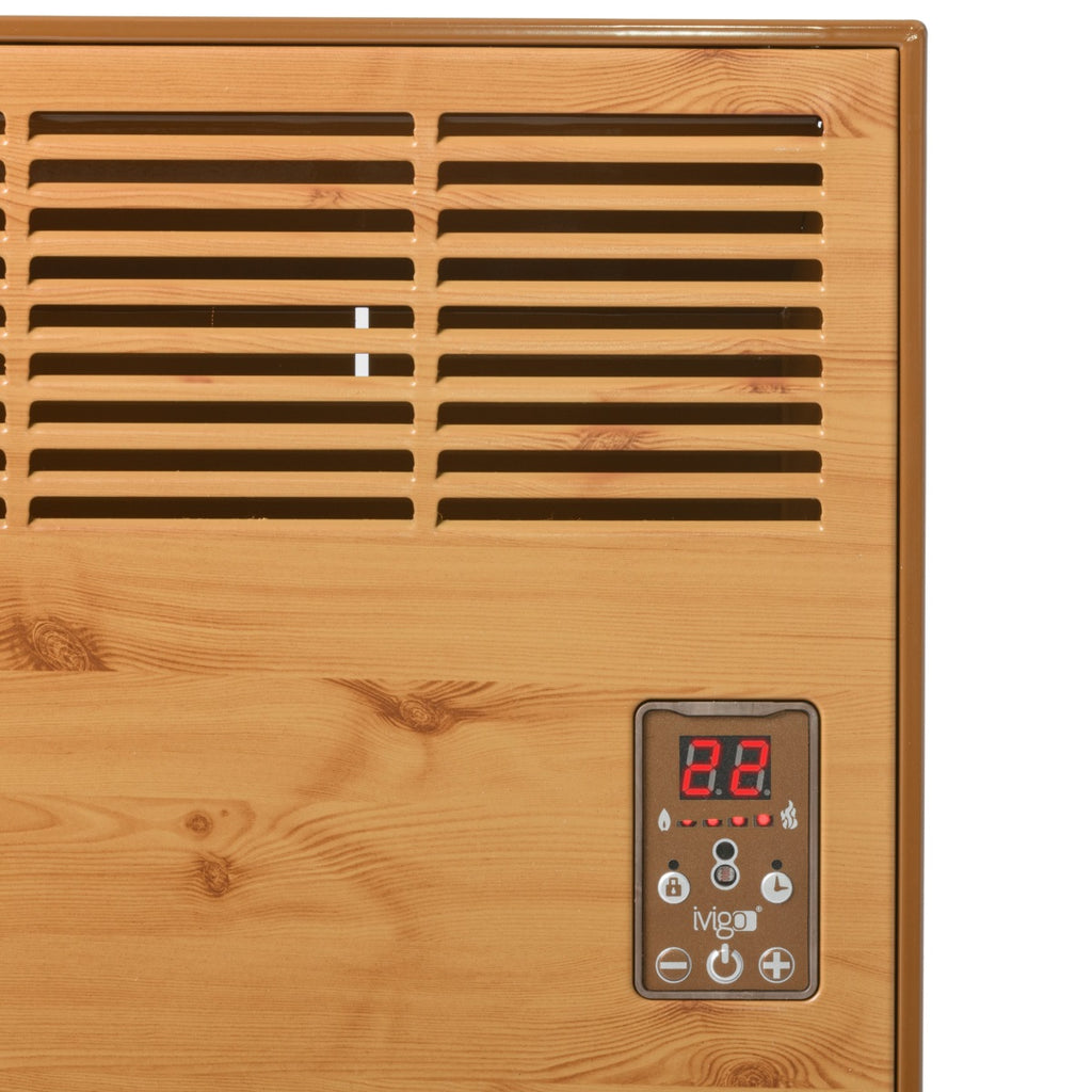 İvigo EPK4590E25A 2500 W ahşap desen dijital konvektör ısıtıcı