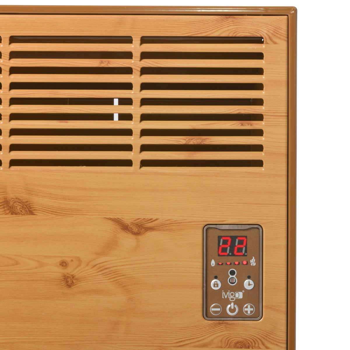 İvigo EPK4590E25A 2500 W ahşap desen dijital konvektör ısıtıcı