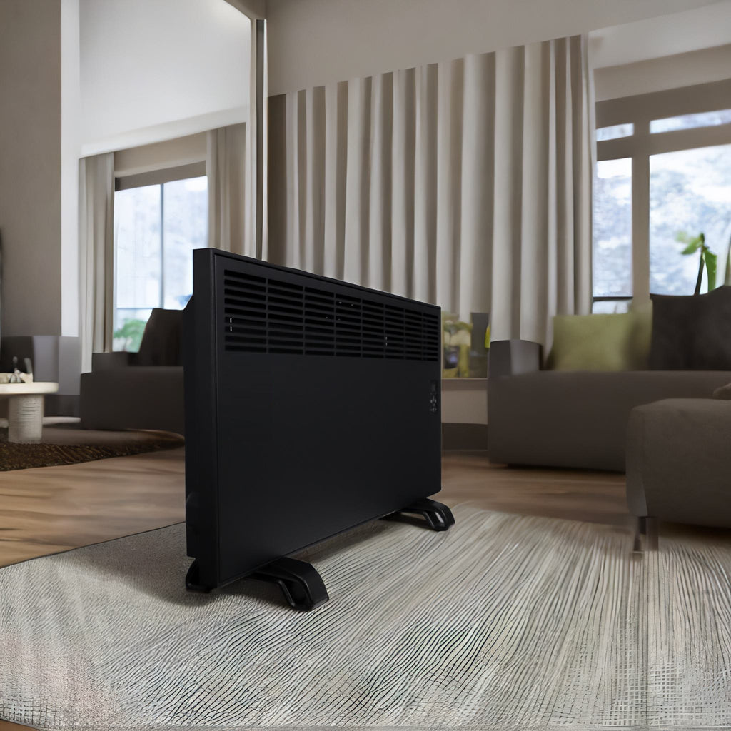 İvigo EPK4590E25S 2500 W mat siyah dijital konvektör ısıtıcı