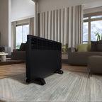 İvigo EPK4590E25S 2500 W mat siyah dijital konvektör ısıtıcı