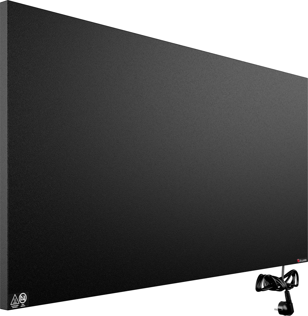 Kuas ISP HP Yoga 1450 W Siyah Infrared Panel Isıtıcı (1200x600x25 mm)