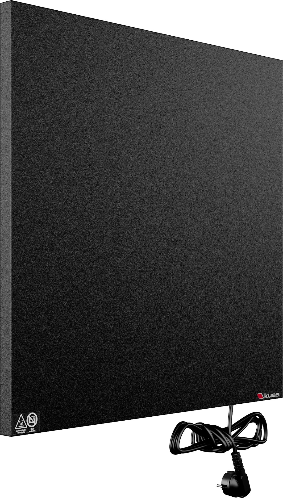 Kuas ISP HP Yoga 750 W Siyah Infrared Panel Isıtıcı (600x600x25 mm)